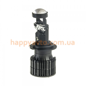 Лампы светодиодные с линзой DECKER LED GL-01 6K H7 8000Lm (2 шт)